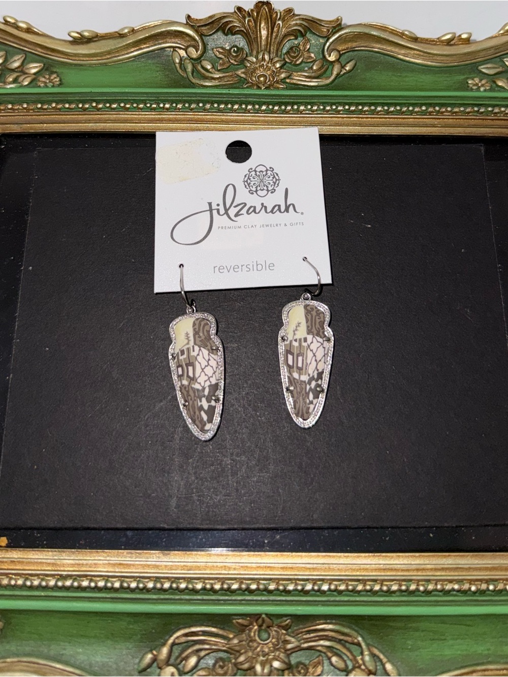 Jilzarah Reversible Drop Earrings